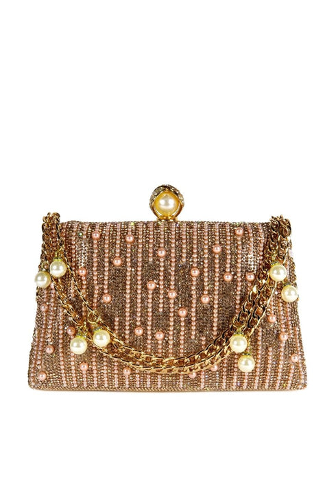 Women Clutch - 15252B - Party Bag - Walkeaze